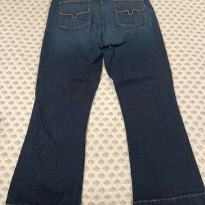 Kimes Ranch Dark Blue Flare Jeans